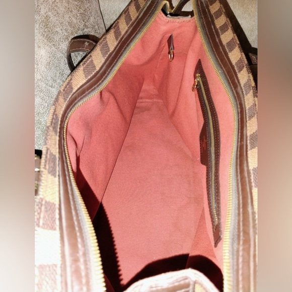 Louis Vuitton Damier Ebene Chelsea Tote Bag TH0023 Authenticated 🤎 - Picture 8 of 12